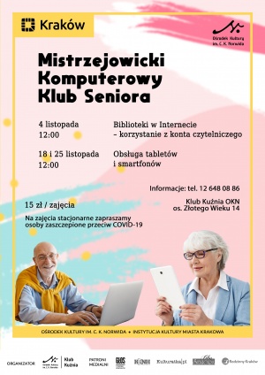 Mistrzejowicki Komputerowy Klub Seniora.